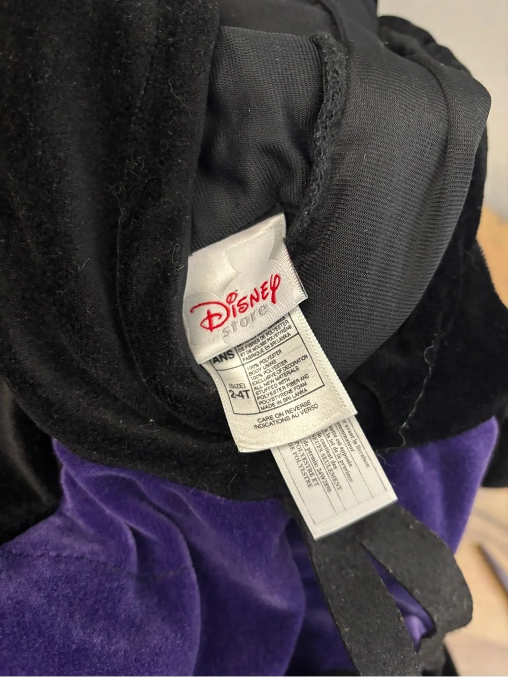 Disney Store Vintage Maleficent Dragon Halloween Costume Dress Up